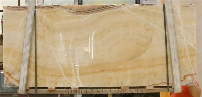 China Resin Yellow Onyx Slabs