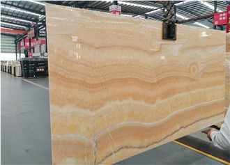 China Resin Yellow Onyx Slabs