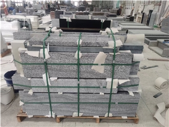 China Viscont White Angola Black Granite Single Monument