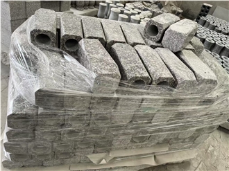 Customized Granite Memorial Vases Monumental Accessories