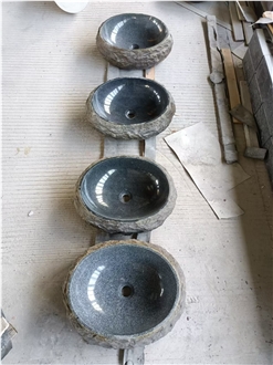 Dark Green Marble Wash Basins