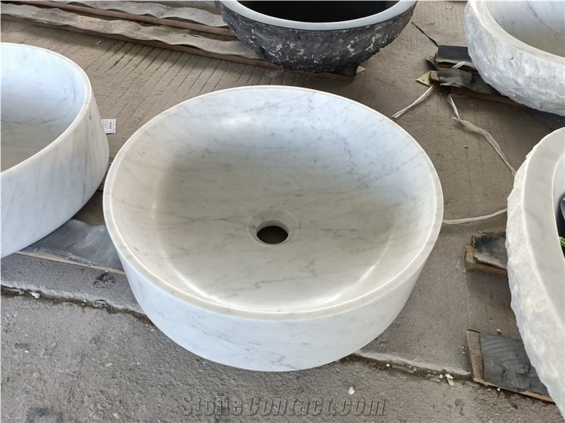 Dark Green Marble Wash Basins