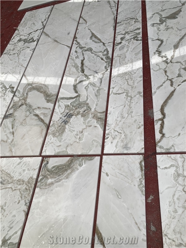 Fendi White Marble Wall Tiles