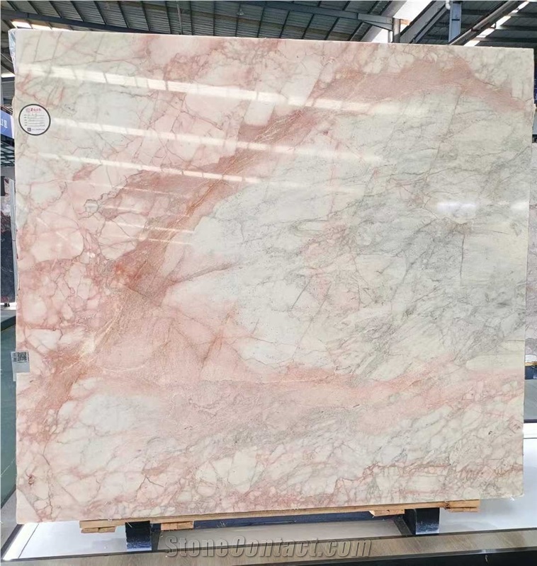 Four Seasons Pink Polished Marble Slabs