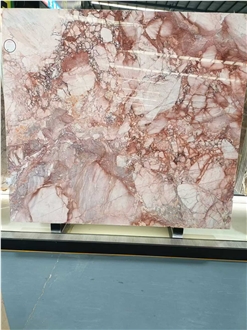 Four Seasons Pink Polished Marble Slabs