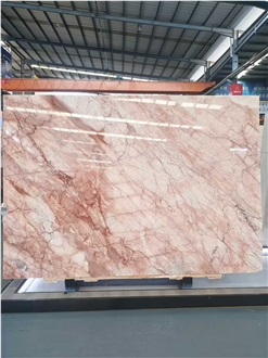 Four Seasons Pink Polished Marble Slabs