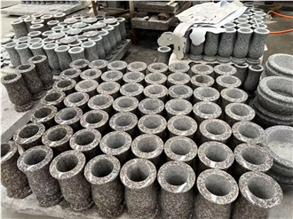 G664 Granite Monumental Vases