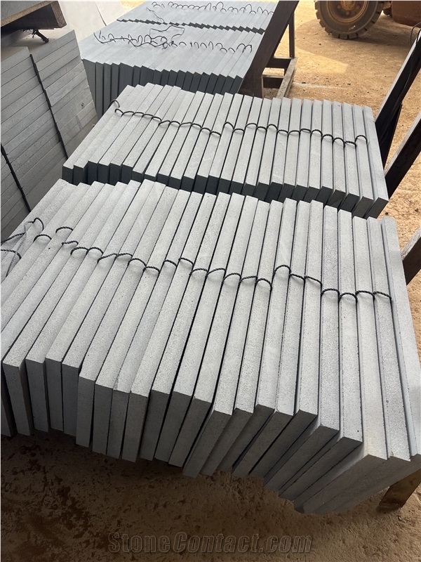 Hainan Black Basalt Paving Stone 3Cm Thickness