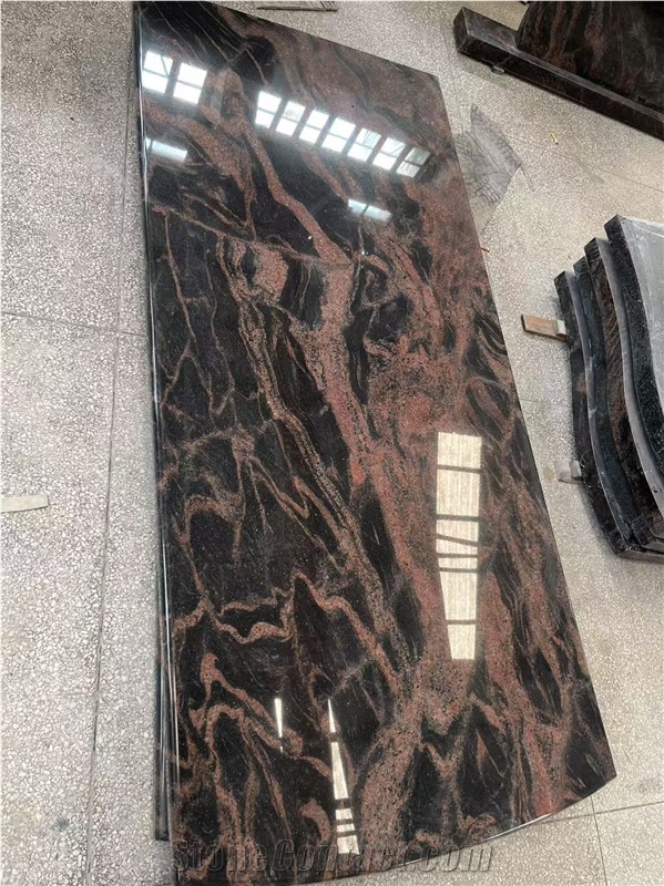 Indian Aurora Granite Tombstone Cover