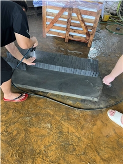 Lava Stone Random Flagstone Pavers