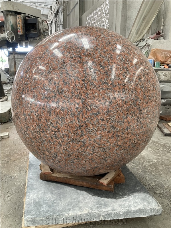 Maple Red  Floating Sphere Fountain