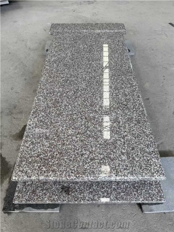Original G664 Granite Single Tombstone