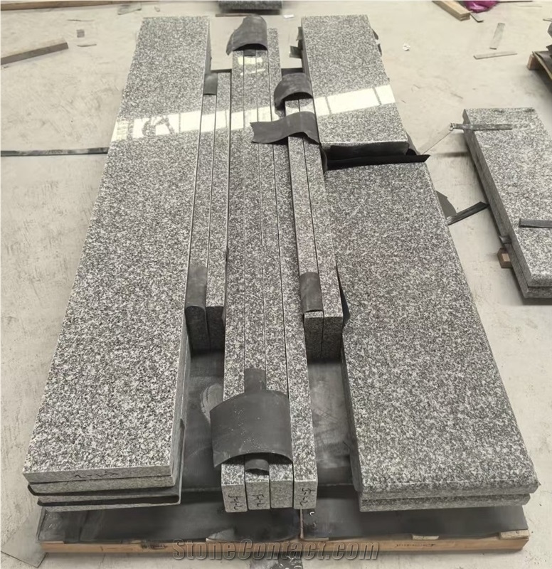 Original G664 Granite Single Tombstone