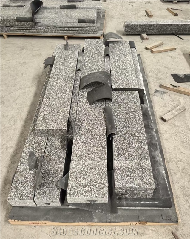 Original G664 Granite Single Tombstone