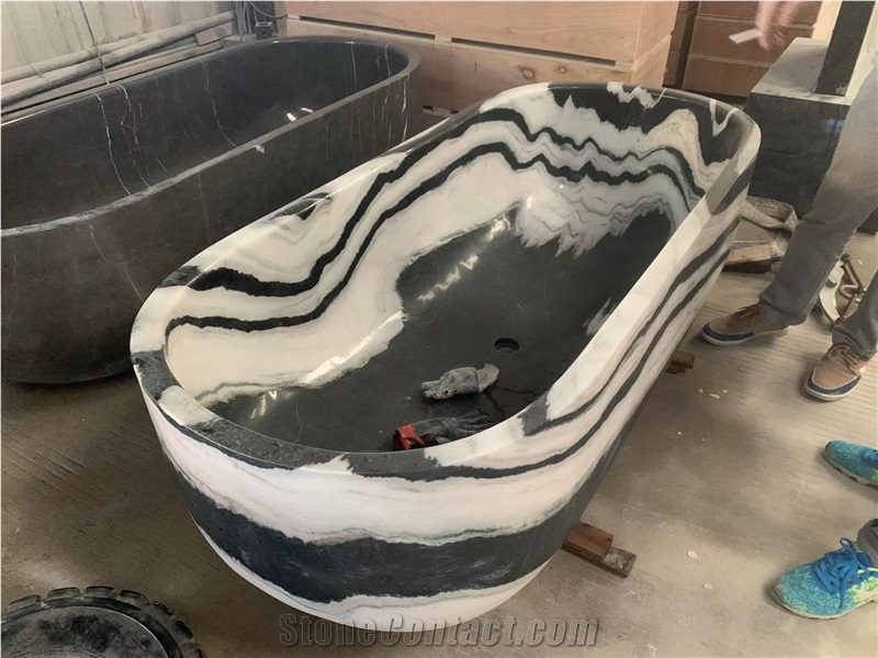 Panda White Marble Basin