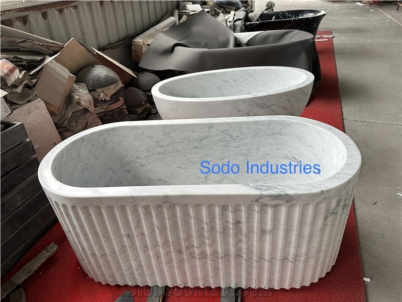 Panda White Marble Basin