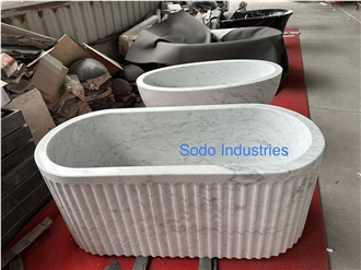 Panda White Marble Basin