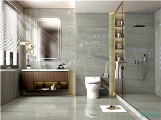 Perla White Quartzite Slabs For Interior Floor  Wall Panel
