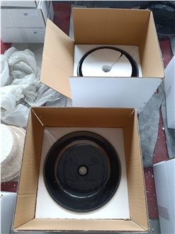 Shanxi Black Granite Round Wash Basin