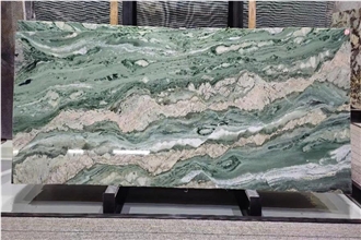 Victoria Green  Marble Pattern Slabs
