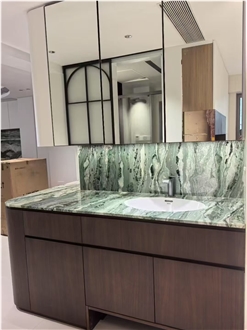 Victoria Green  Marble Pattern Slabs