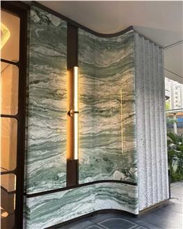 Victoria Green  Marble Pattern Slabs