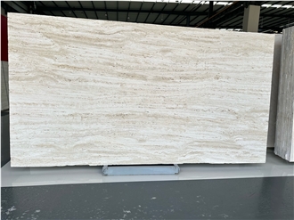 Super White Travertine Slabs