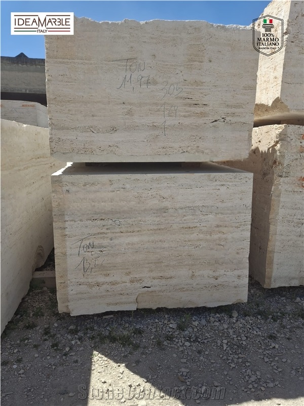 Italian Travertine Blocks