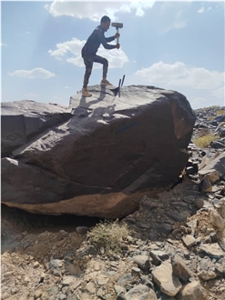 Vanta Black Granite Quarry