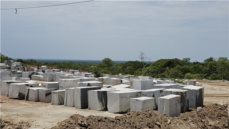 Team One Marble - Tanzania White Marble Quarry
