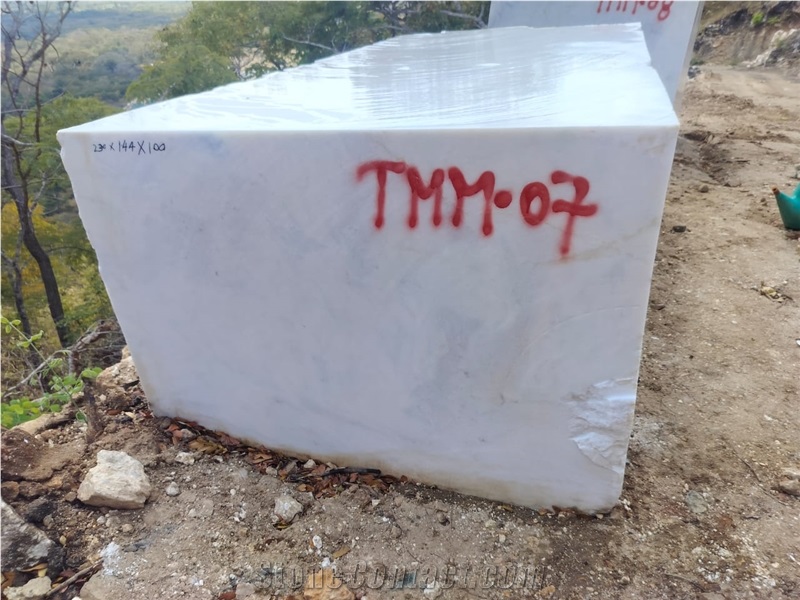 Team One Marble - Tanzania White Marble Quarry