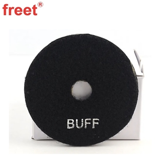 4Inch 100Mm Black Buff Polishing Pads Wet Use