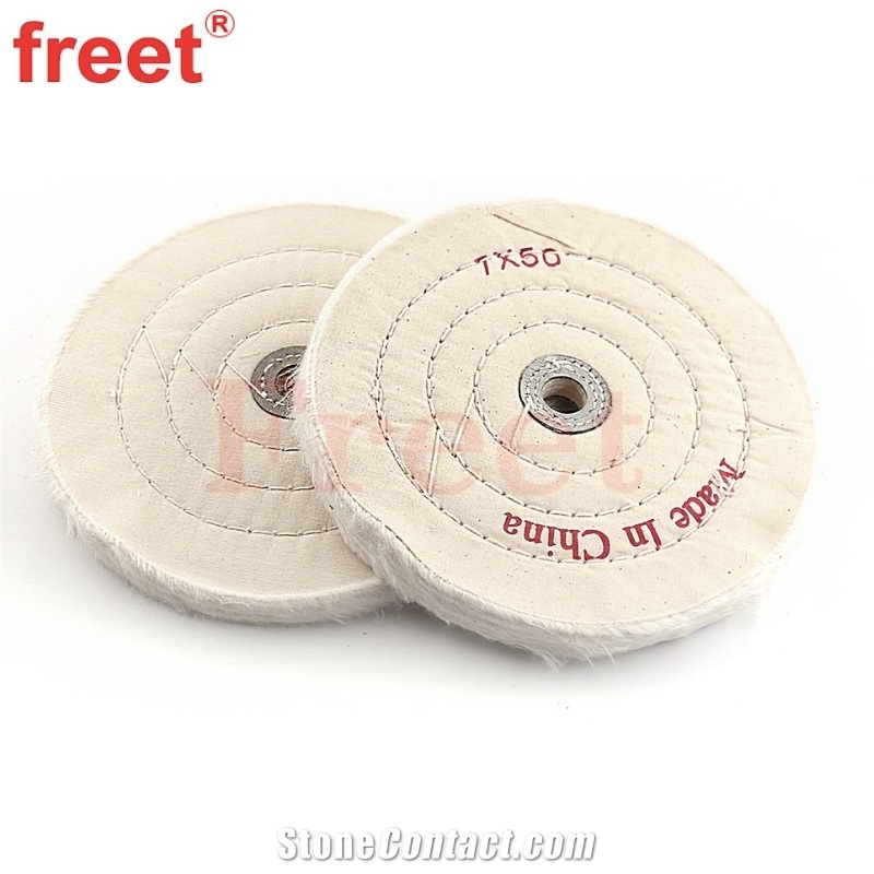 4Mm Inner Hole Jewelry Polished White Cloth Polishing Wheel