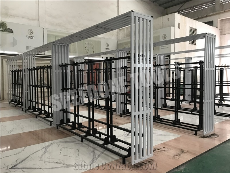Corrosion-Protected Slab Display Rack  ZSJ-D