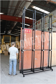 Corrosion-Protected Slab Display Rack  ZSJ-D