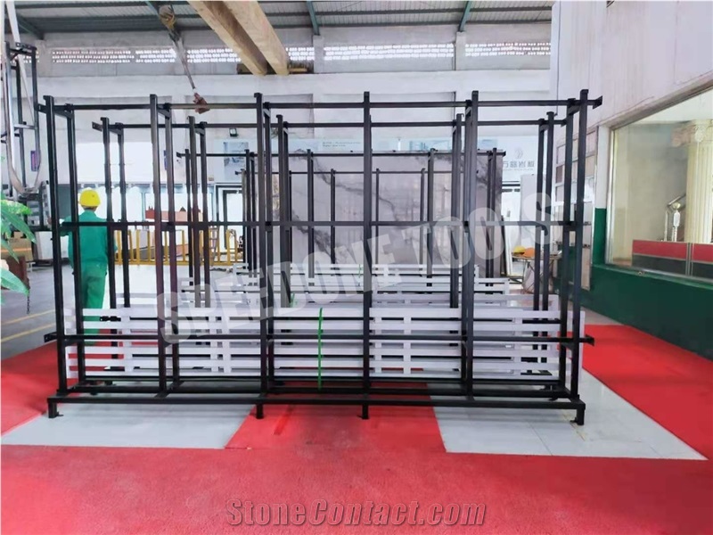 Corrosion-Protected Slab Display Rack  ZSJ-D
