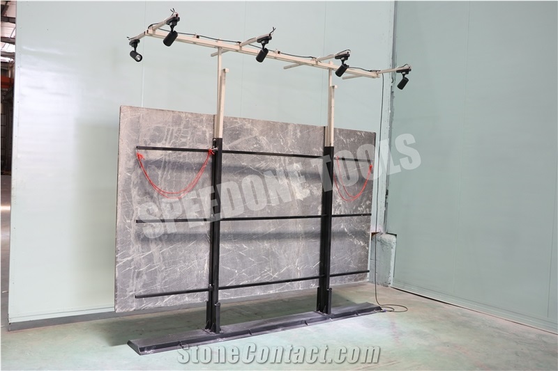 Display Rack With Light （Lock On The Floor) ZSJ-F