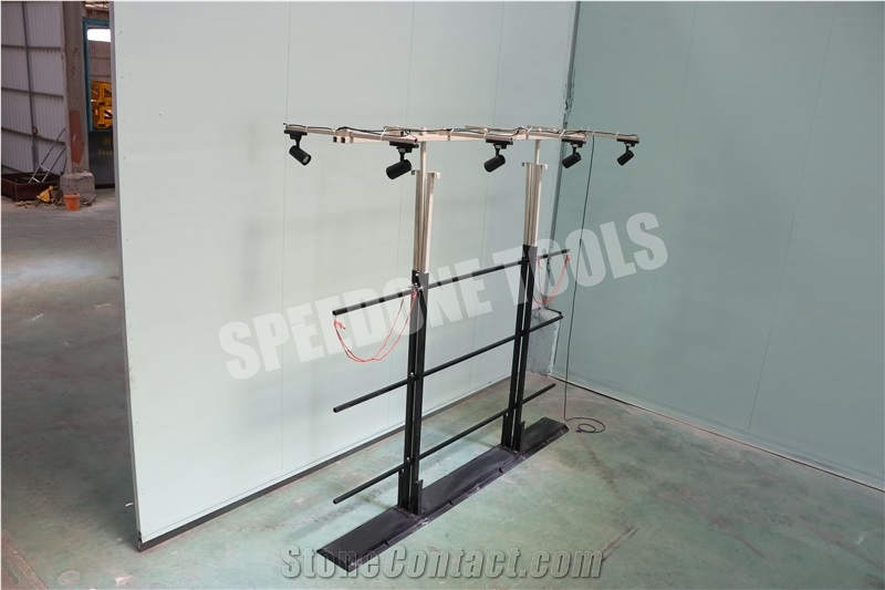 Display Rack With Light （Lock On The Floor) ZSJ-F