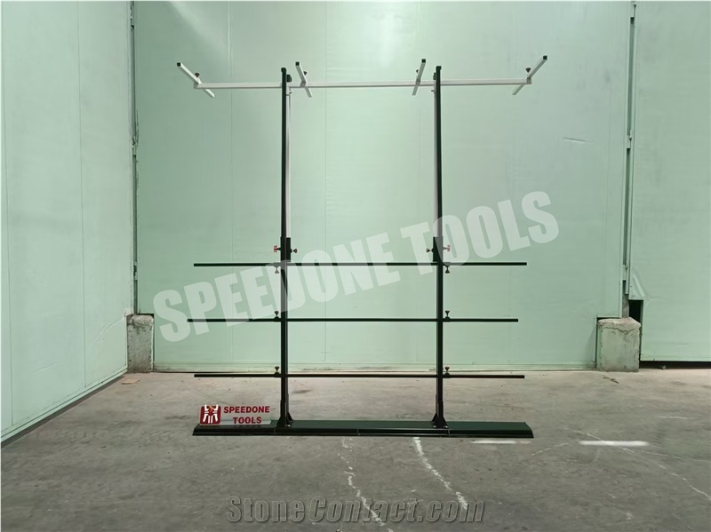 Display Rack With Light （Lock On The Floor) ZSJ-F
