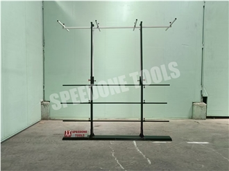 Display Rack With Light （Lock On The Floor) ZSJ-F