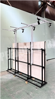 Display Rack With Wheels And Light ZSJ-B
