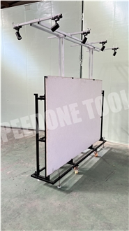 Display Rack With Wheels And Light ZSJ-B