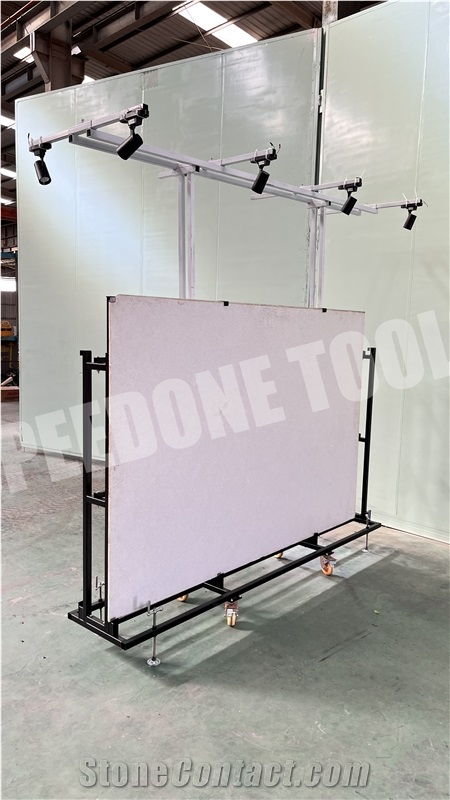 Display Rack With Wheels And Light ZSJ-B