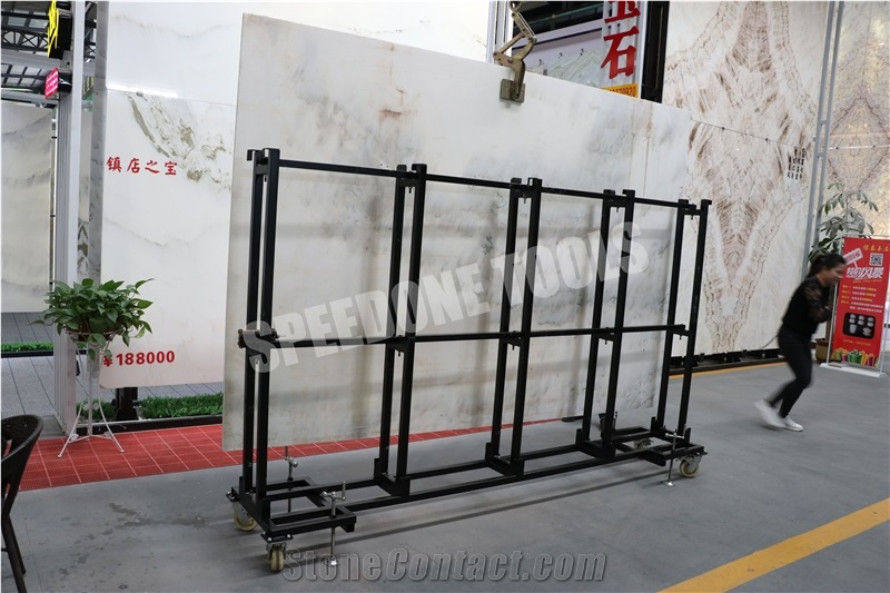 Display Rack With Wheels For Luxury Landscape Painting Wall