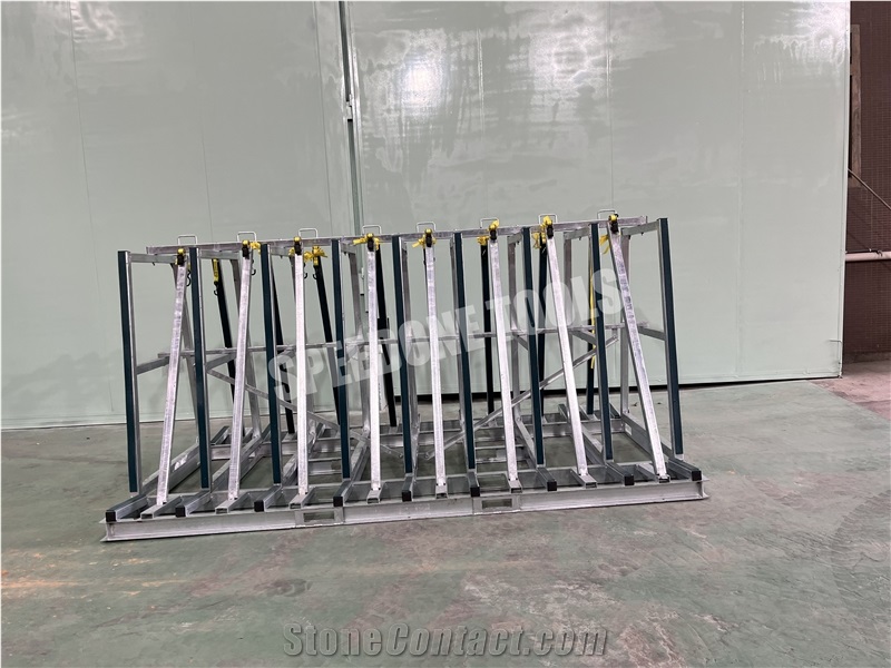Heavy-Duty A-Frame Stone Slabs Storage Rack FZJ-AA