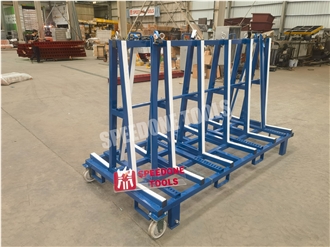 Steel A-Frame Transport Rack With Wheels DA Type