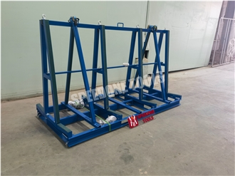 Stone Slabs Ceramic Tiles A-Frame Transport Rack - C