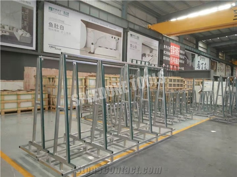 YBJ-F Stone Porcelain A-Frame Transport Rack