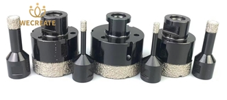 Super Sharp Vacuum Brazed Hole Saw For Stone Drilling