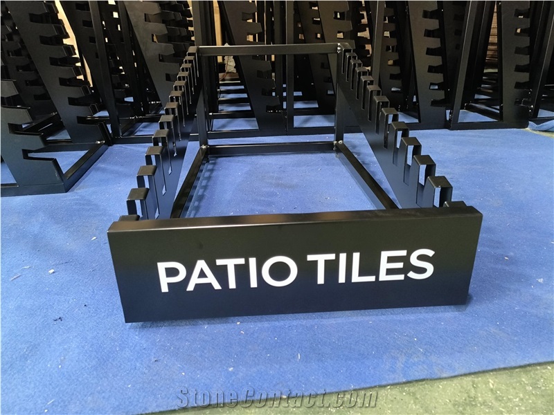 Commercial-Grade Patio Tile Display Unit
